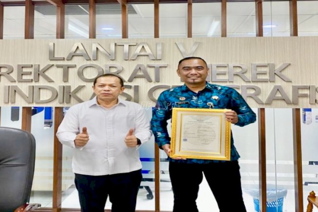 Bapas Tanjungpandan Terima Sertifikat Hak Cipta Maskot “Si Landuk” dari DJKI