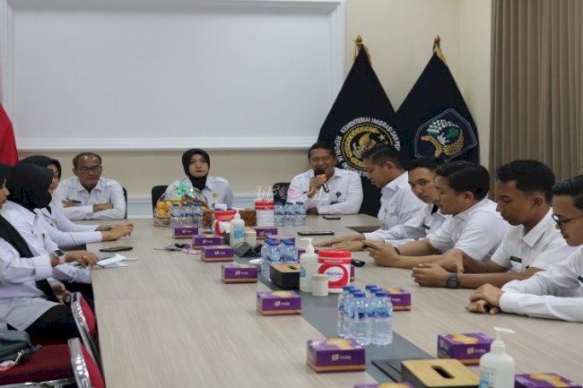 Lapas Cibinong Berbagi Praktik Baik Pembangunan ZI dengan Lapas Perempuan Bengkulu