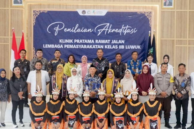 Pembukaan Akreditasi Klinik Lapas Luwuk, Awal Penguatan Mutu Layanan Kesehatan