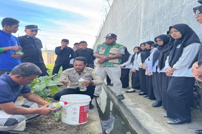 Warga Binaan Lapas Lhoknga Jalani Pelatihan Pertanian bersama BPP Lhoknga