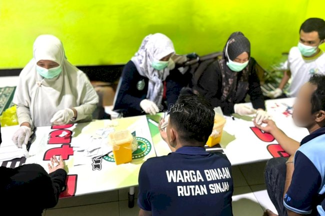 Gandeng Dinkes, Rutan Sinjai Gelar Sosialisasi dan Skrining HIV/AIDS bagi Seluruh Warga Binaan