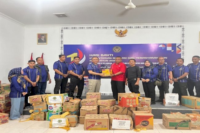 Tembus Jalur Ekstrem, Kanwil Ditjenpas Aceh Salurkan Bantuan untuk UPT Terdampak Bencana