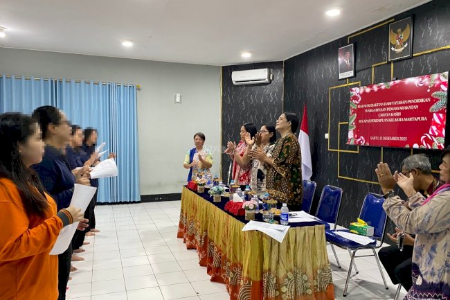 Perkuat Pembinaan Rohani, Lapas Perempuan Martapura Gandeng YPWBP Cahaya Kasih