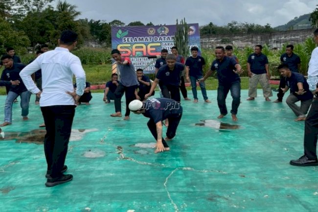 Latihan Randai, Warga Binaan Lapas Dharmasraya Lestarikan Budaya Minangkabau
