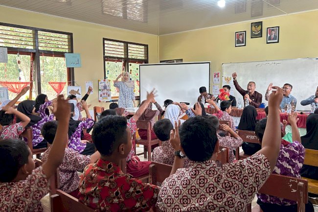 Bapas Tanjungpandan Bawa Inspirasi ke Sekolah Pelosok Belitung lewat Program Bekisah