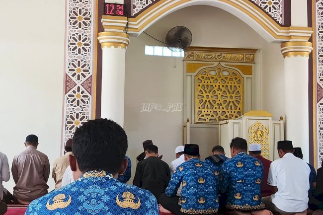 Lapas Wahai Bangun Kedekatan dengan Masyarakat lewat Salat Jumat Perdana Masjid Baru