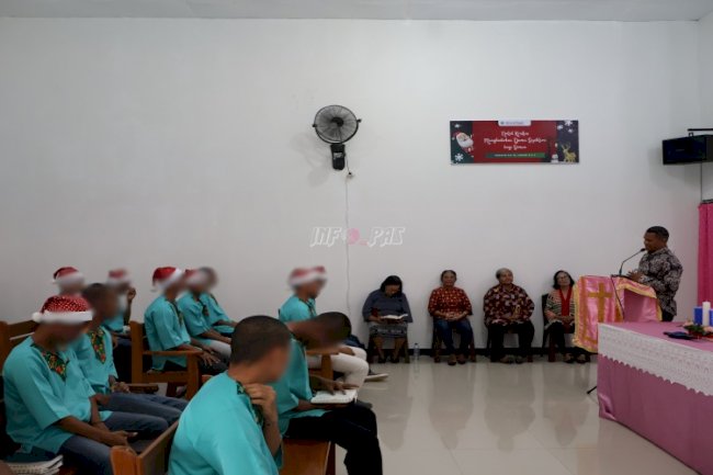 Natal Bersama LPKA Ambon dan GBI Petra Air Salobar, Perkuat Kasih dan Harapan Anak Binaan