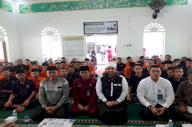 Lapas Muara Bulian Sambut Safari Dakwah Habib Ahmad Al Habsyi