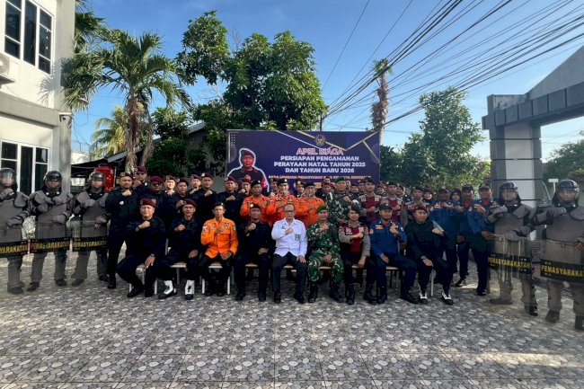 Lapas Bengkalis Gelar Apel Siaga Pengamanan Natal 2025 dan Tahun Baru 2026