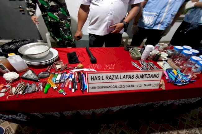 Jelang Pergantian Tahun, Lapas Sumedang Tancap Gas Perketat Pengamanan