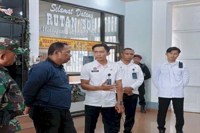 Rutan SoE Kedatangan Dirpatnal Ditjenpas, Tinjau Keamanan Jelang Nataru