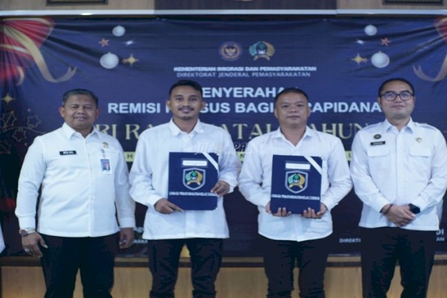 Direktur Tekforma Pantau Pelaksanaan Pemberian RK Natal Tahun 2025 di Lapas Kelas I Cirebon