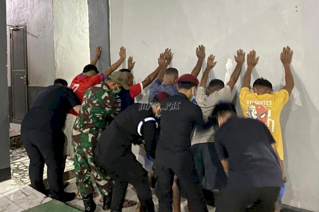 Tingkatkan Kewaspadaan Pascanatal, Lapas Wahai Gelar Sidak Gabungan 