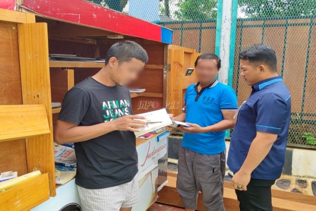 Inovasi Literasi di Balik Jeruji: Gerobak Pintar Hadirkan Semangat Membaca di Blok Hunian Lapas Cibinong