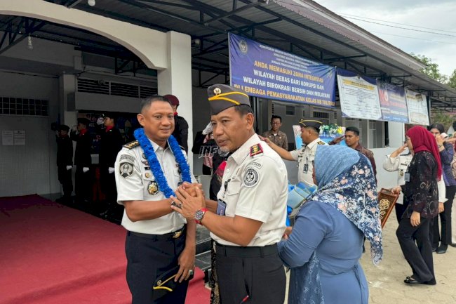 Pisah Sambut Kalapas, Lapas Tolitoli Teguhkan Komitmen Pelayanan Pemasyarakatan