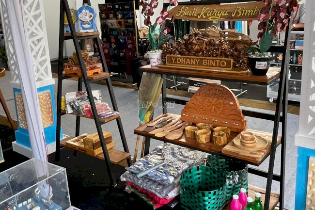 Hasil Karya Warga Binaan Lapas Batang Warnai Batang Nusantara Expo 2025