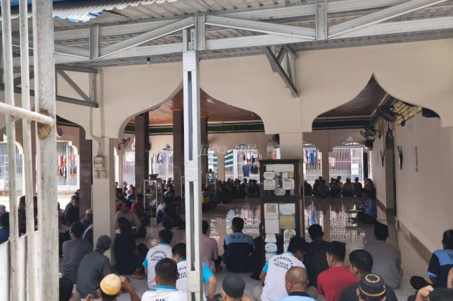 Dari Masjid Lapas, Warga Binaan Tolitoli Didorong Bangun Kesadaran Spiritual