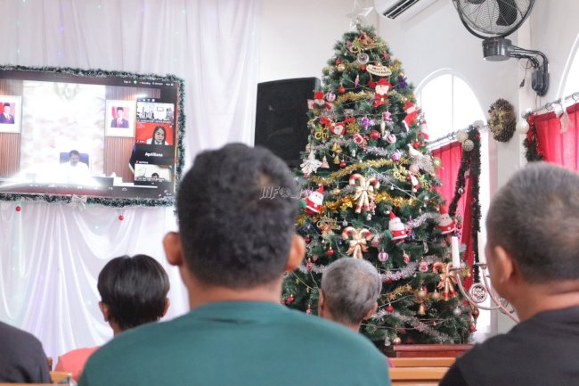 Lapas Kelas I Tangerang Dukung Pemulihan Spiritual Warga Binaan melalui Ibadah Natal Nasional 2025