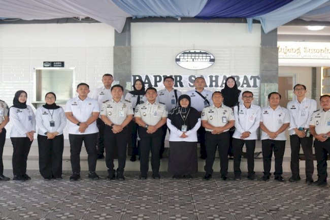 Lapas Cibinong Berbagi Inovasi pada Studi Tiru Pembangunan ZI oleh Rutan Depok