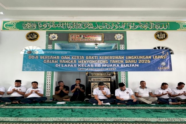 Lapas Muara Bulian Songsong Tahun 2026 dengan Kegiatan Doa Bersama 