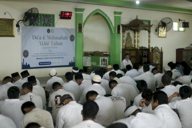 Lapas Takalar Gelar Zikir dan Doa Muhasabah Akhir Tahun 2025