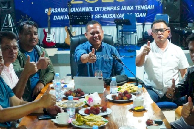 Evaluasi dan Apresiasi Kinerja Tahun 2025, Kanwil Ditjenpas Jateng Gelar Refleksi Akhir Tahun