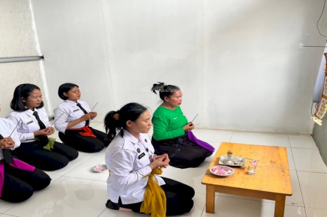 Sambut Tahun Baru 2026, Lapas Perempuan Palu Gelar Muhasabah dan Ibadah Bersama