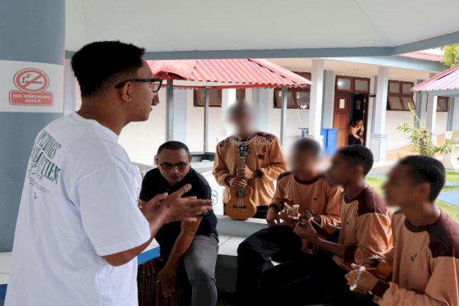 LPKA Ambon Dorong Kreativitas Anak Binaan melalui Pelatihan Musik Tradisional Jukululu