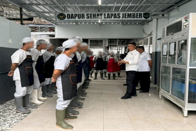 Lapas Jember Optimalkan Layanan Makanan Berkualitas sesuai Standar