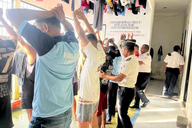 Awali 2026, Lapas Piru Perketat Pengamanan Kamar Hunian