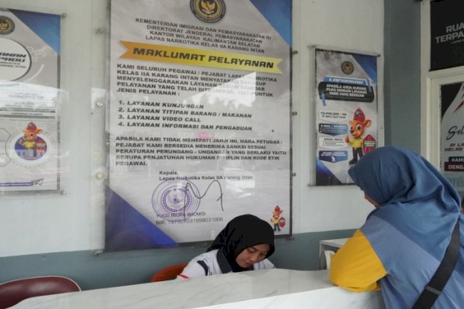 Tingkatkan Pelayanan Prima, Lapas Narkotika Karang Intan Sesuaikan Jadwal Kunjungan Tahun 2026