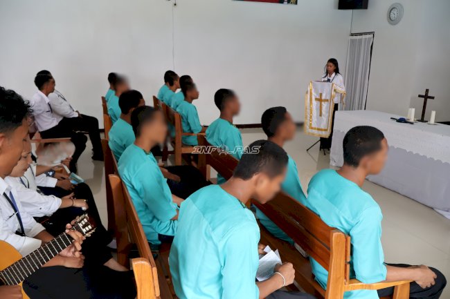 Bangun Iman dan Karakter Anak Binaan, LPKA Ambon Gelar Pendalaman Alkitab