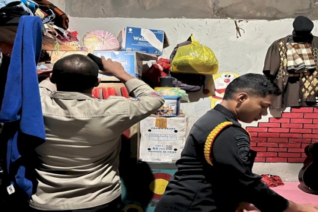 Lapas dan Polsek Wahai Geledah Blok Hunian, Jaga Kondusivitas Awal Tahun