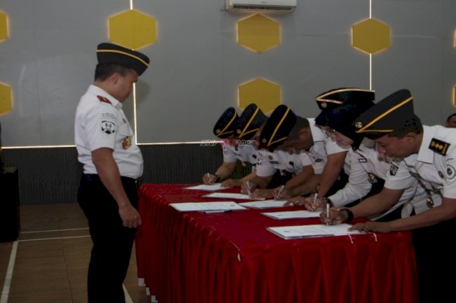 Semangat Baru, Lapas Kelas I Madiun Gelar Penandatanganan Perjanjian Kinerja Tahun 2026