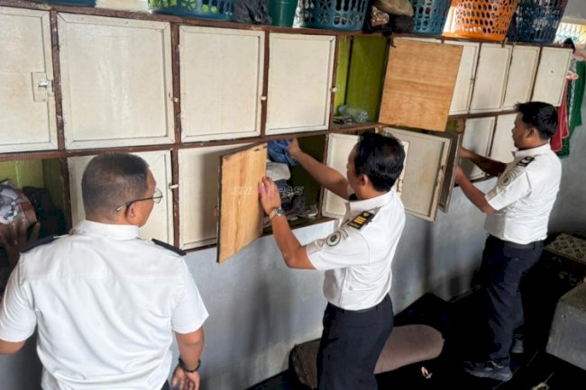 Awal Tahun 2026, Lapas Muara Bulian Razia Blok Hunian Warga Binaan 