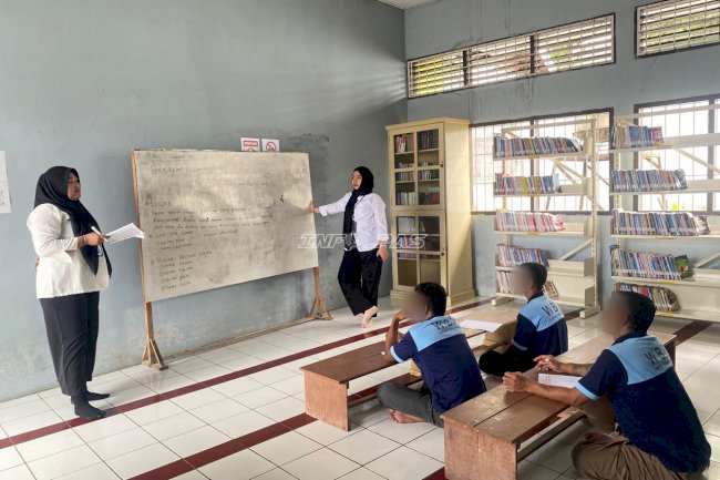 Lapas Tolitoli Berantas Buta Aksara, Perkuat Pembinaan Pendidikan Warga Binaan