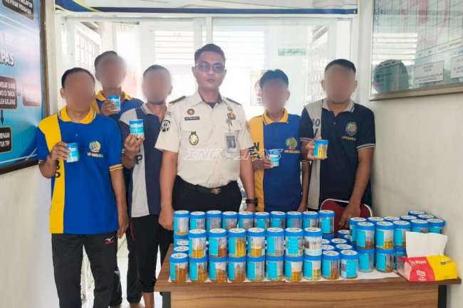 Langkah Preventif Awal Tahun, Lapas Muara Bungo Tes Urine Petugas dan Warga Binaan