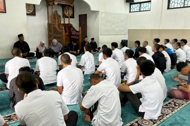 Pembinaan Spiritual Anak Binaan, LPKA Medan Kolaborasi dengan Kemenag Kota Medan