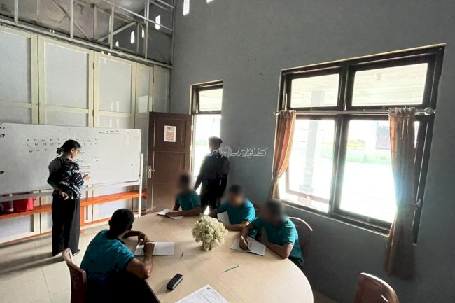 Berantas Buta Huruf, LPKA Ambon Latih  Anak Binaan Membaca