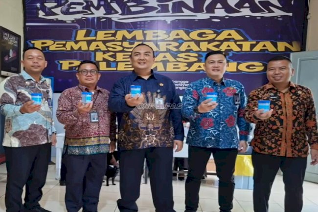 Komitmen Bersih dari Narkoba, Lapas Palembang Tes Urine Petugas dan Warga Binaan