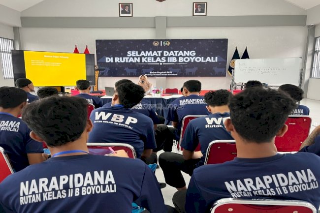 Warga Binaan Rutan Boyolali Jalani Pendidikan Nonformal ‘Cerdas WBP’