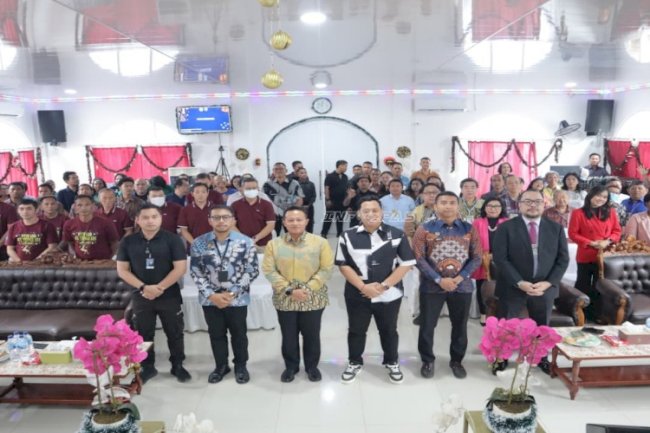 Lapas Kelas I Tangerang Gelar Ibadah Natal Tahun 2025 bersama Warga Binaan se-Tangerang Raya