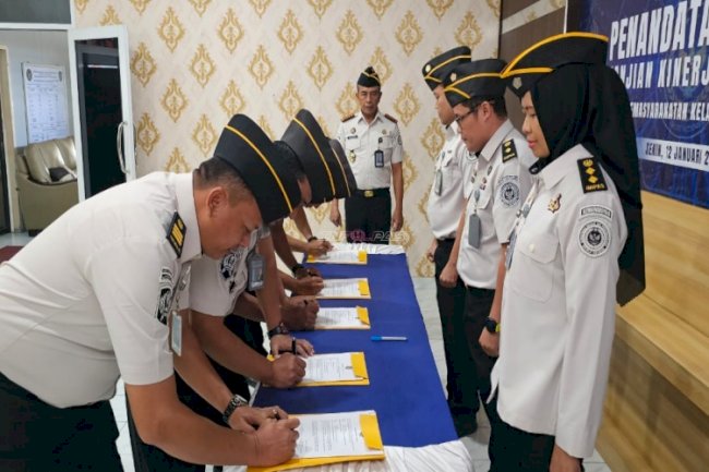 Satukan Komitmen, Lapas Pangkalpinang Teken Perjanjian Kinerja 2026