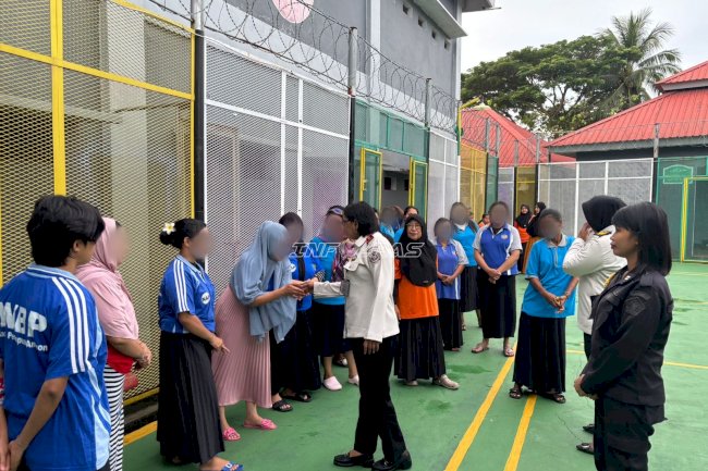 Awali Tugas, Kalapas Perempuan Ambon Lakukan Kontrol Menyeluruh Area Lapas