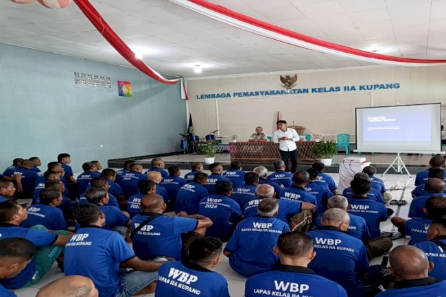 Lapas Kupang Berikan Penyuluhan Diabetes Melitus dan Hipertensi Esensial bagi Warga Binaan