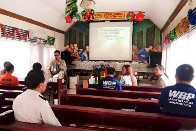 Ibadah Gereja Advent Hadirkan Penguatan Iman bagi Warga Binaan Lapas Banjarmasin