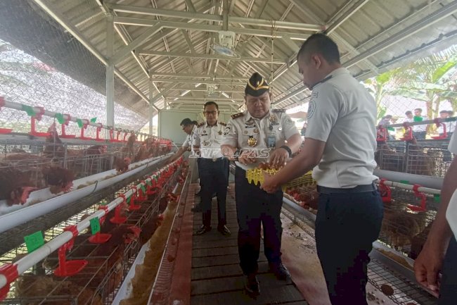 Kakanwil Ditjenpas Kaltim Monitoring Pelayanan dan Pembinaan di Rutan Tanah Grogot