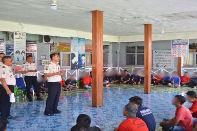 Dialog Persuasif dengan Warga Binaan Lapas Muara Tebo Ciptakan Suasana Aman dan Kondusif 