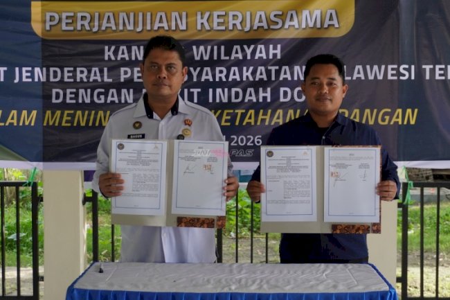 Produk Warga Binaan Masuk Pasar Usaha, Kanwil Ditjenpas Sulteng Gandeng Bukit Indah Doda Hotel & Resort