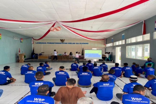 Lapas Kupang Gelar Penyuluhan Pengolahan Sampah Medis dan Nonmedis bagi Warga Binaan